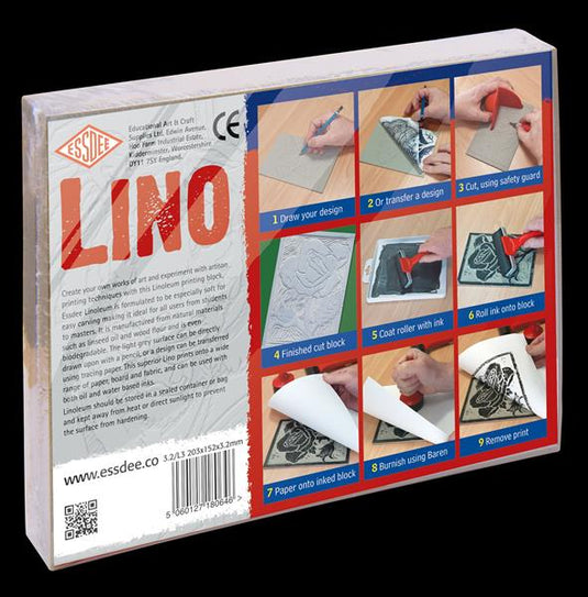 Essdee Art Print Plaque d'impression lino 3.2 mm - 152x101x3.2 mm - 10 pièces