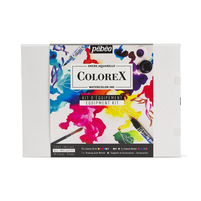 Pebeo Colorex Apparatuur Koffer 33 stuks. - Default Title