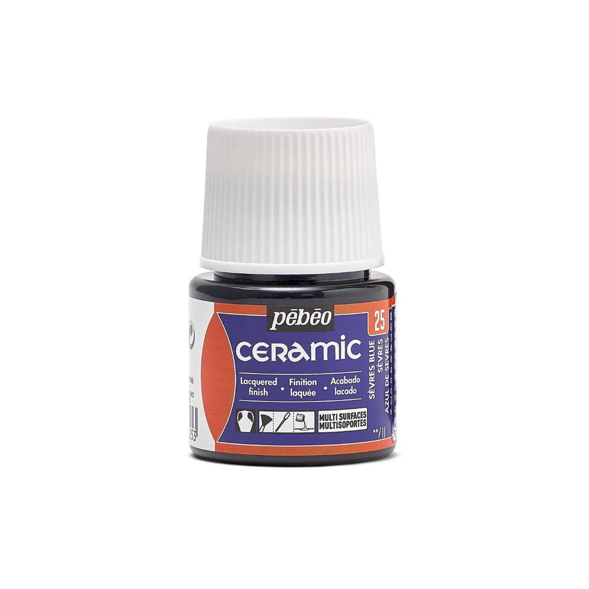 Pebeo Ceramic Paint 45 ml - 25 - Bleu de Sèvres