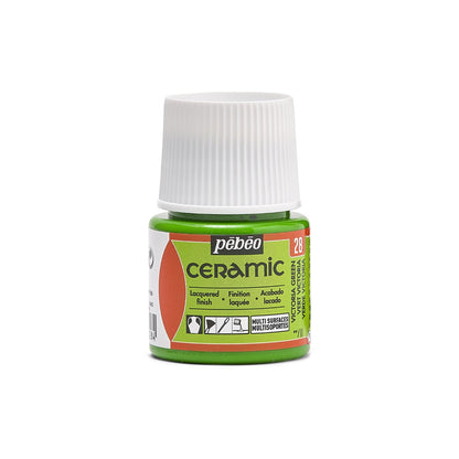 Pebeo Ceramic Paint 45 ml - 28 - Vert Victoria