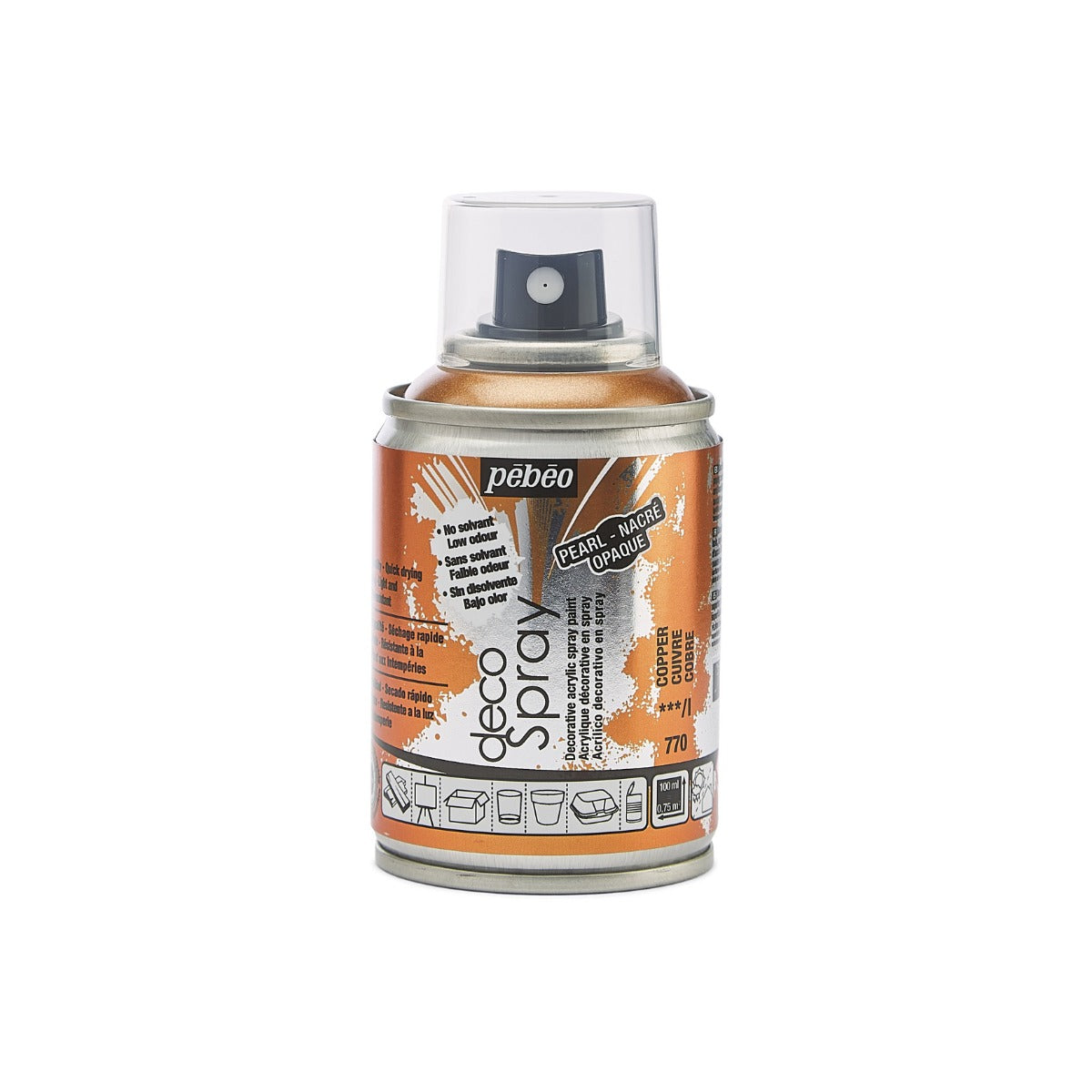Pebeo Decospray Acryl Decoratieverf 100 ml - Cuivre