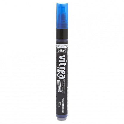Pebeo Vitrea 160 Matglas Marker - Gitaneblauw