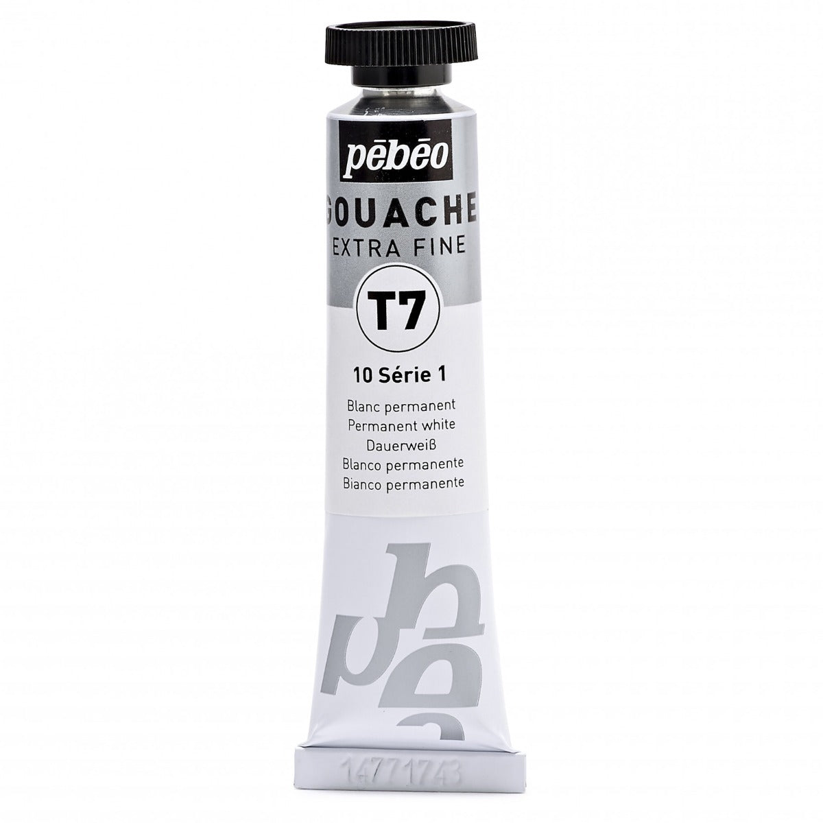 Pebeo Extra-Fijne Gouache T7 20 ml - Blanc permanent