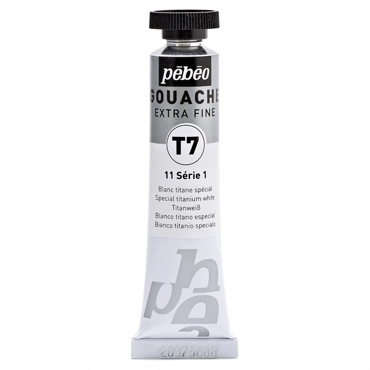 Pebeo Extra-Fijne Gouache T7 20 ml - Speciaal Blanc de titane