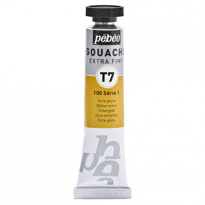 Pebeo Extra-Fijne Gouache T7 20 ml - Ocre jaune