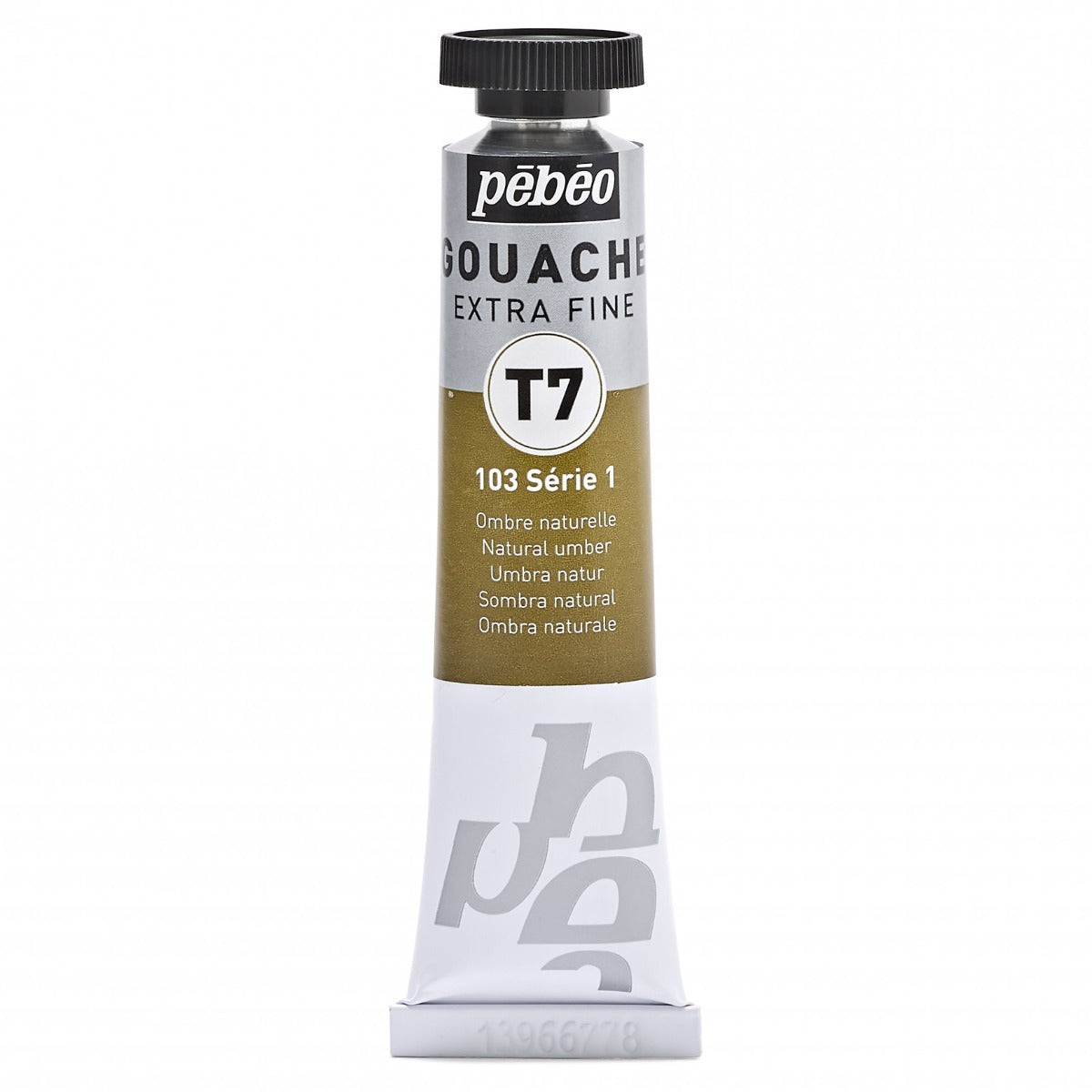 Pebeo Extra-Fijne Gouache T7 20 ml - Terre d'ombre naturelle