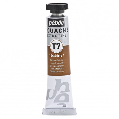 Pebeo Extra-Fijne Gouache T7 20 ml - Terre de Sienne brûlée