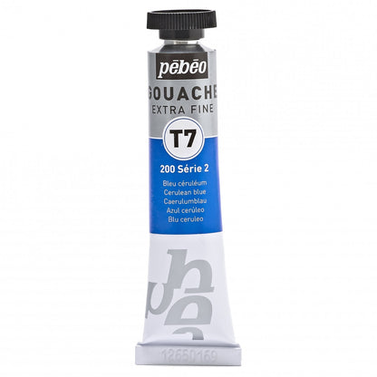 Pebeo Extra-Fijne Gouache T7 20 ml - Ceruelumblauw