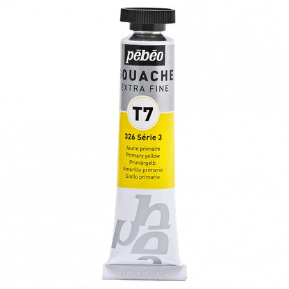 Pebeo Extra-Fijne Gouache T7 20 ml - Jaune primaire