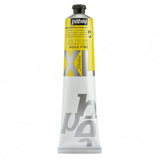 Pébéo Studio XL 200 ml tube - 01 - Jaune cadmium citron imitation