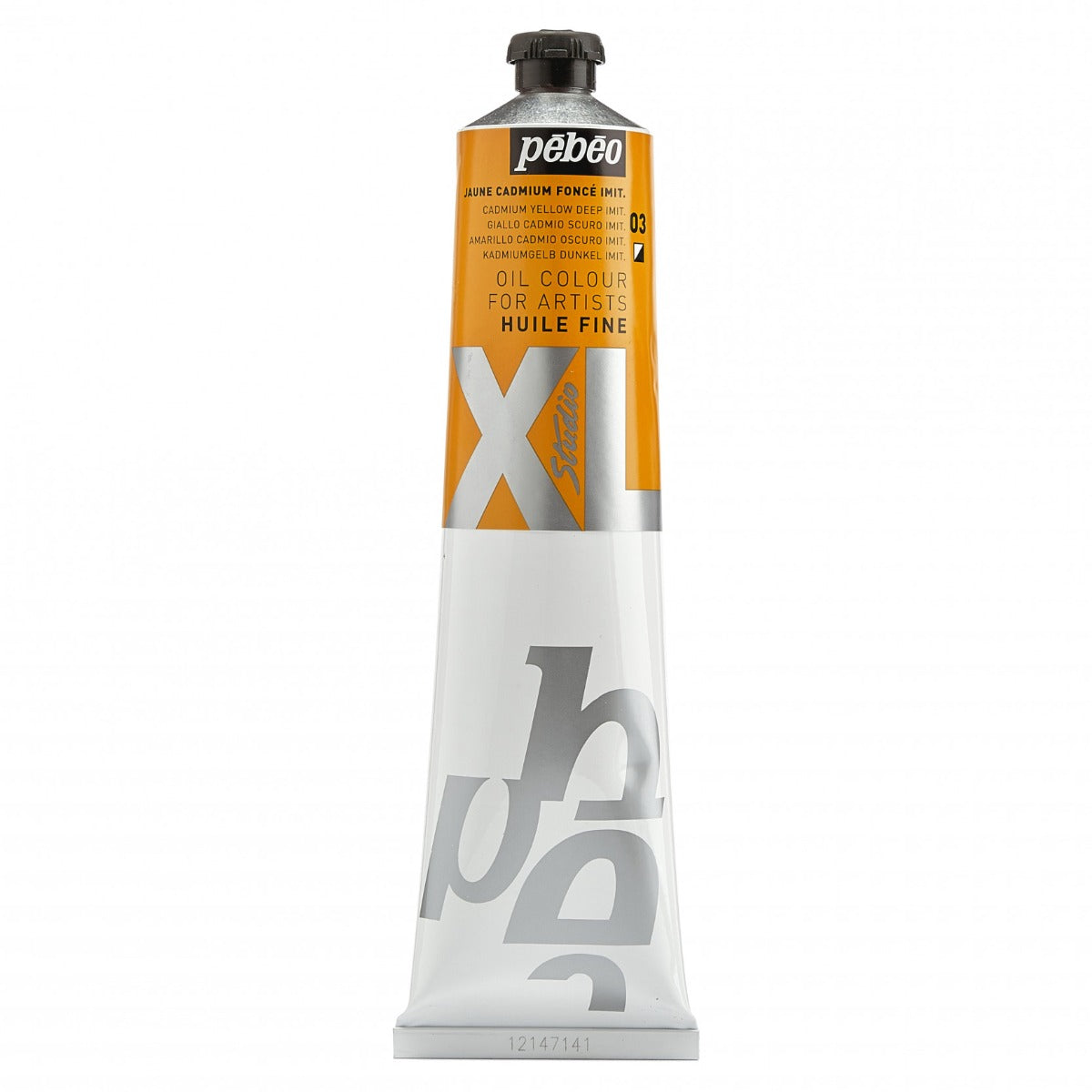 Pebeo Studio XL Peinture à l'huile 200 ml - 03 - Jaune de cadmium foncé (imitation)
