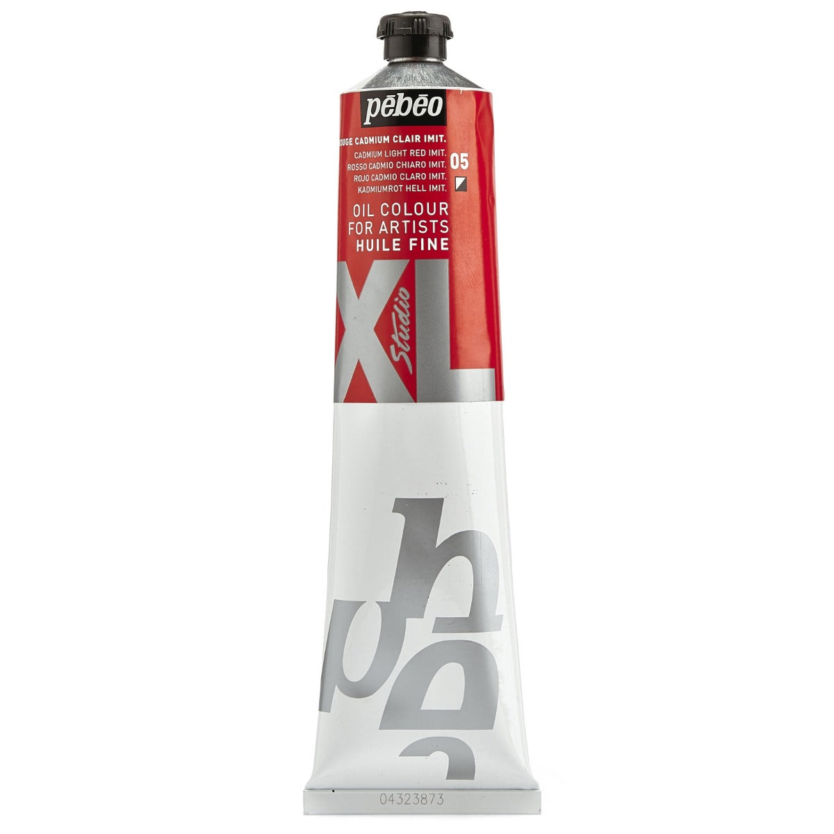 Pebeo Studio XL Peinture à l'huile 200 ml - 05 - Rouge de cadmium clair (imitation)