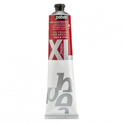 Pebeo Studio XL Peinture à l'huile 200 ml - 06 - Rouge de cadmium foncé (imitation)