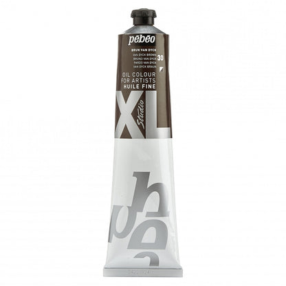 Pebeo Studio XL Peinture à l'huile 200 ml - 30 - Brun Van Dyck