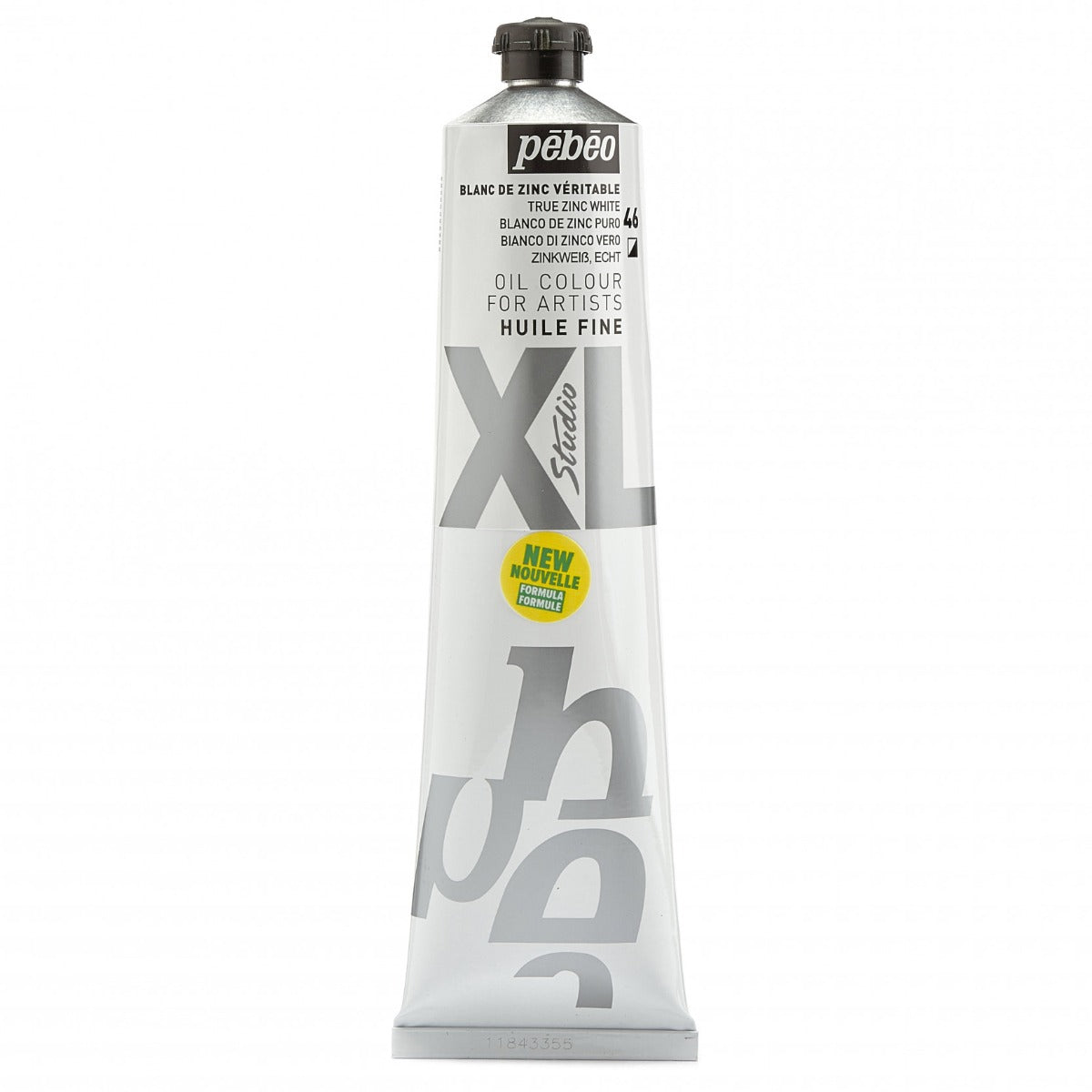 Pebeo Studio XL Peinture à l'huile 200 ml - 46 - Blanc de zinc imit