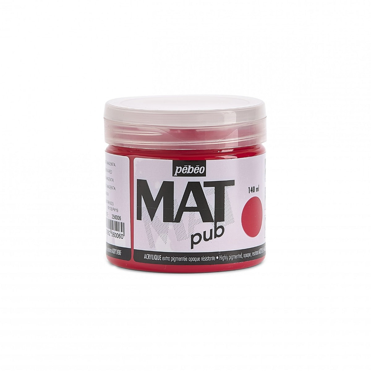 Pebeo Mat Pub Peinture acrylique 140 ml - Magenta