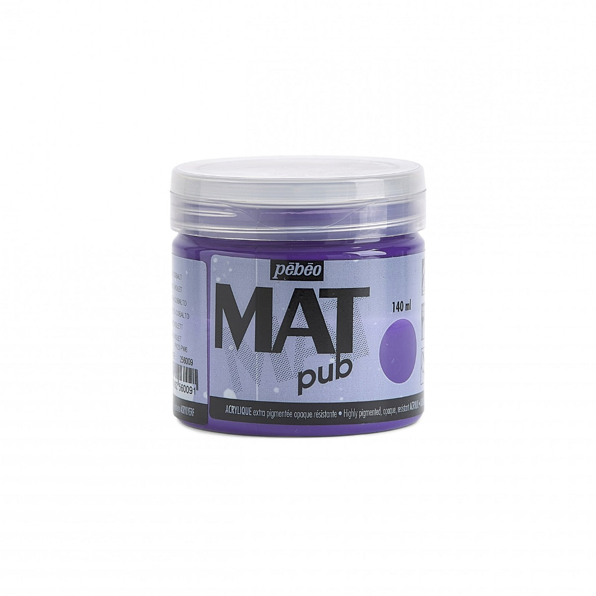 Pebeo Mat Pub Peinture acrylique 140 ml - Violet de cobalt