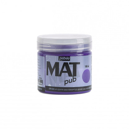 Pebeo Mat Pub Peinture acrylique 140 ml - Violet de cobalt
