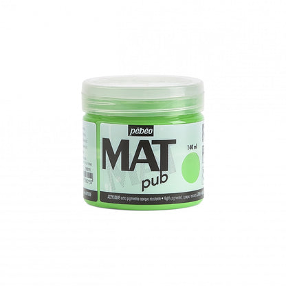 Pebeo Mat Pub Peinture acrylique 140 ml - Vert vif