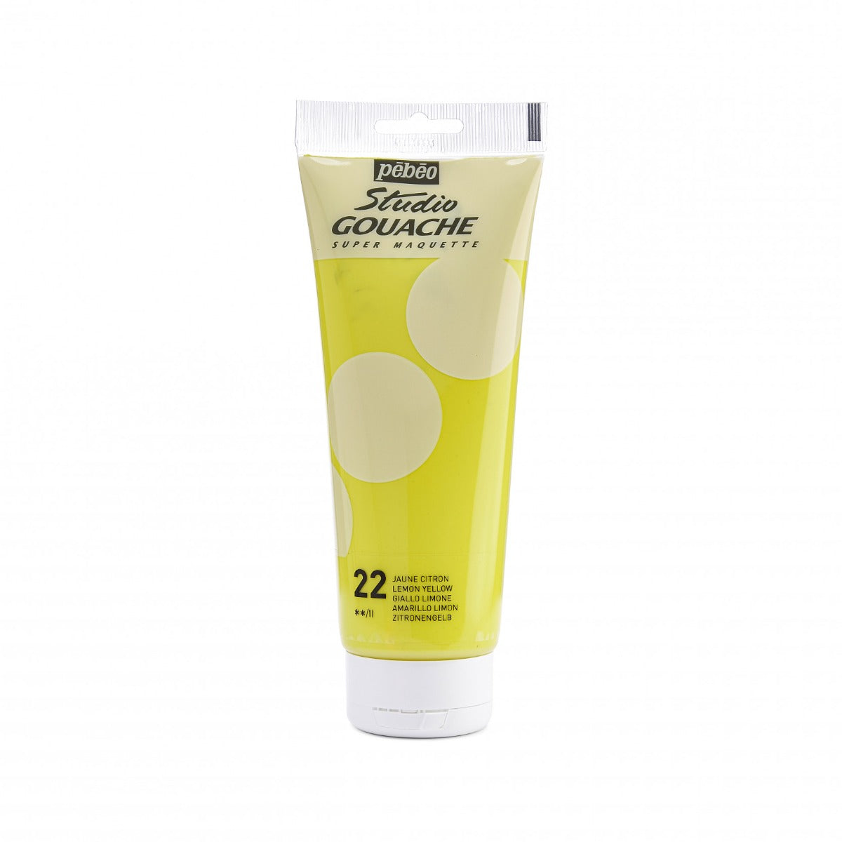 Pebeo Studio Gouache 220 ml - Lemon Yellow