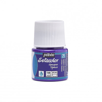 Pebeo Setacolor Opaque Peinture textile 45 ml - 29 - Paarsviolet