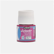 Pebeo Setacolor Shimmer Peinture textile 45 ml - 64 - Oriental Rouge Moiré