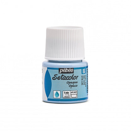 Pebeo Setacolor Opaque Peinture textile 45 ml - 86 - Hemelsblauw