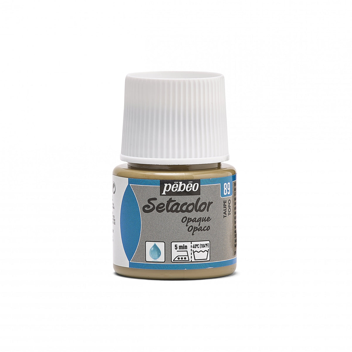 Pebeo Setacolor Opaque Peinture textile 45 ml - 89 - Taupe
