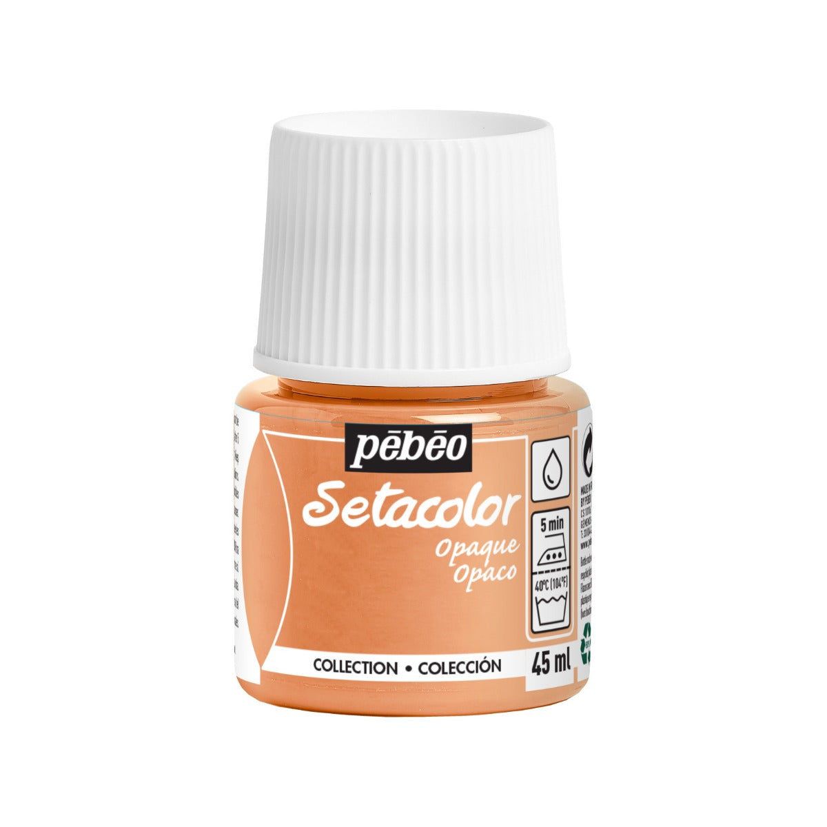 Pebeo Setacolor Opaque Peinture textile 45 ml - 507 - Perzikoranje