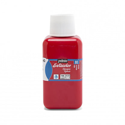 Pebeo Setacolor Opaque Peinture textile 250 ml - 26 - Vermillon