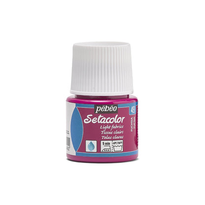 Pebeo Setacolor Light Fabric Peinture textile 45 ml - 49 - Fuchsia