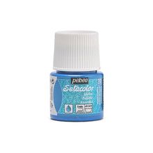Pebeo Setacolor Glitter Peinture textile 45 ml - Aquamarijn