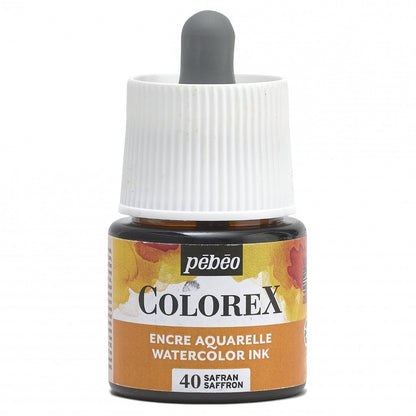 Pebeo Colorex Encre aquarelle 45 ml - 40 - Saffraan