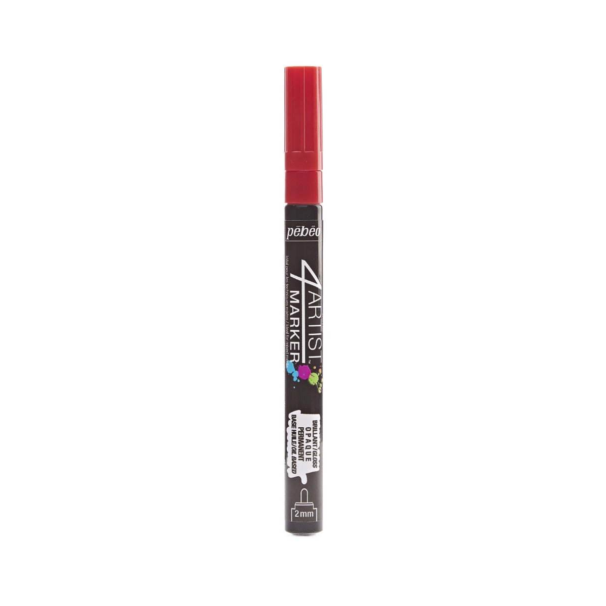 Pebeo 4Artist Oil Marker 2 mm - Rouge