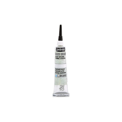 Pebeo Cerne Relief Omlijning 20 ml - Transparent Paillettes