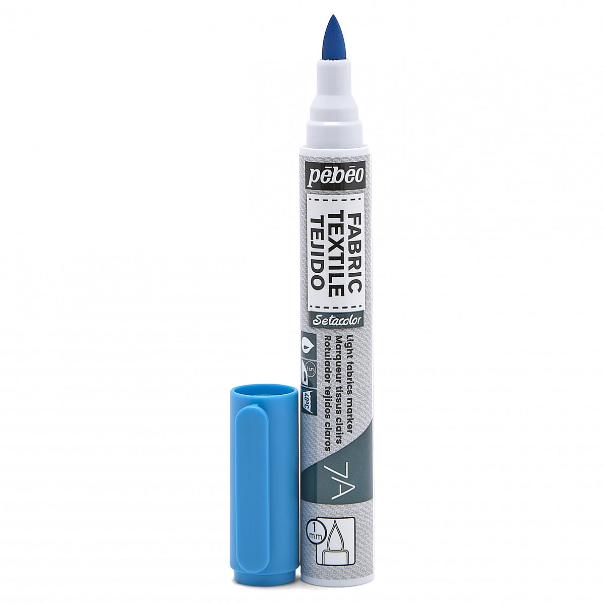 Pebeo Setacolor Light Fabric Marker 7A - Bleu clair