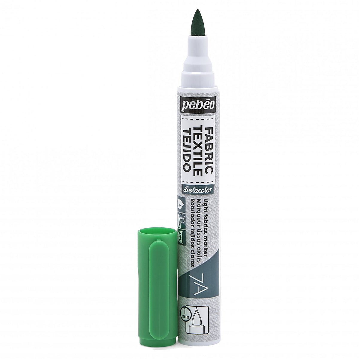 Pebeo Setacolor Light Fabric Marker 7A - Vert