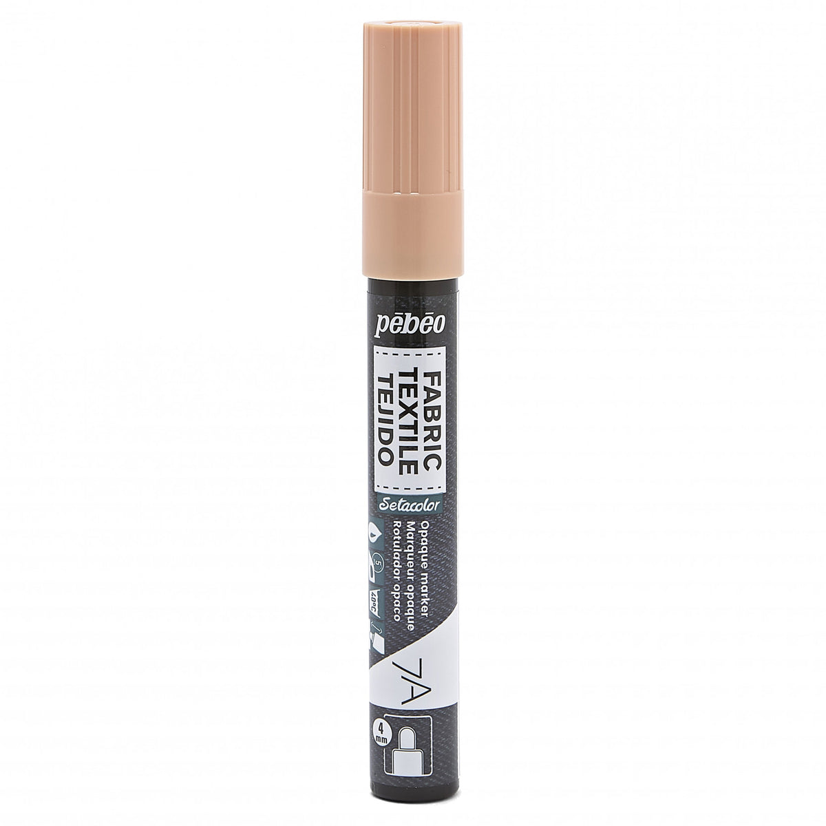 Pebeo Setacolor Opaque Marker 7A - Pastel Orange