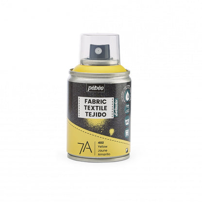 Pebeo 7A Textielspray 100 ml - Jaune
