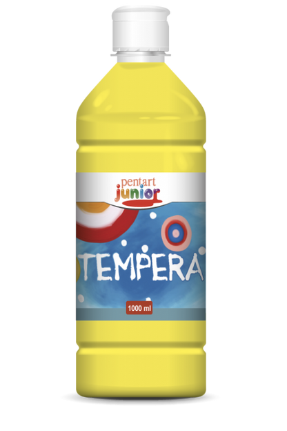 Pentart Peinture tempera 1000 ml - Jaune