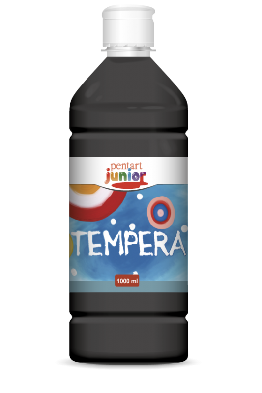 Pentart Peinture tempera 1000 ml - Noir
