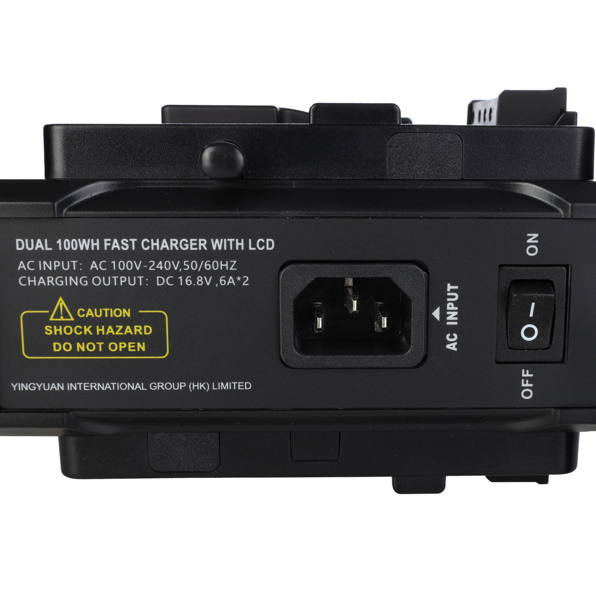 Rolux Chargeur Double Rapide RL-CH240S pour Batterie V-Mount — 6