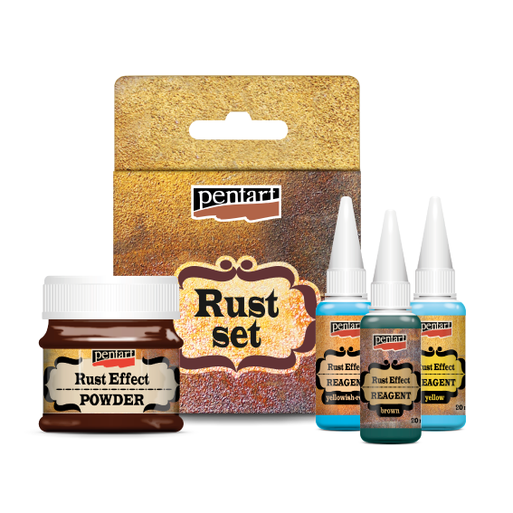 Pentart Effet rouille Set