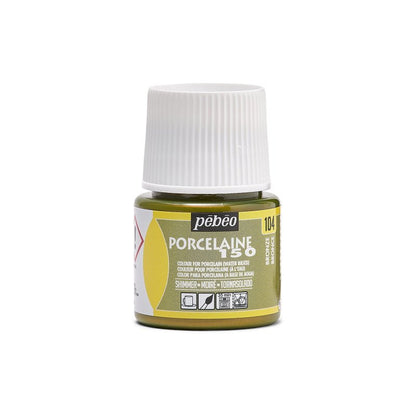 Pebeo Porcelaine 150 Moire Peinture porcelaine 45 ml - 104 - Bronze Moiré