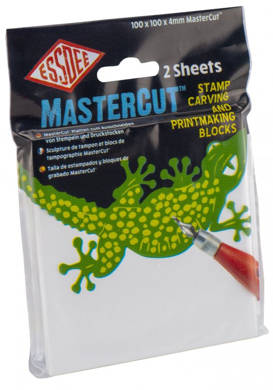 Essdee MasterCut Plaques à tampon 4 mm - 100x100x4 mm - 2 pièces