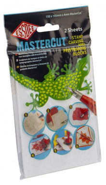 Essdee MasterCut Plaques à tampon 4 mm - 150x100x4 mm - 2 pièces
