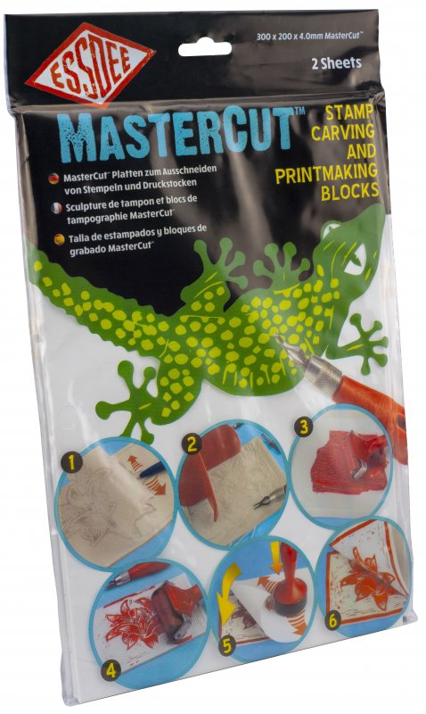 Essdee MasterCut Plaques à tampon 4 mm - 300x200x4 mm - 2 pièces