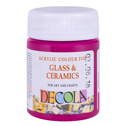 Decola Glass & Ceramics Peinture acrylique 50 ml - Rose Light