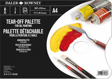 Daler-Rowney Scheurpalet - Peinture à l'huile A4 - 50 feuilles