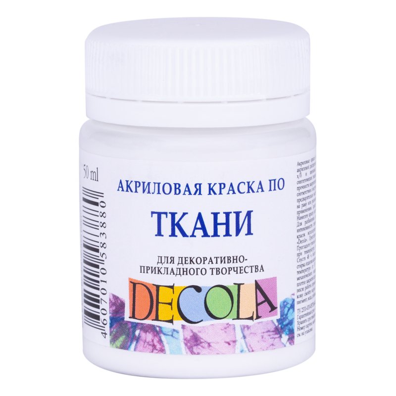 Decola Textile Paint 50 ml - Blanc